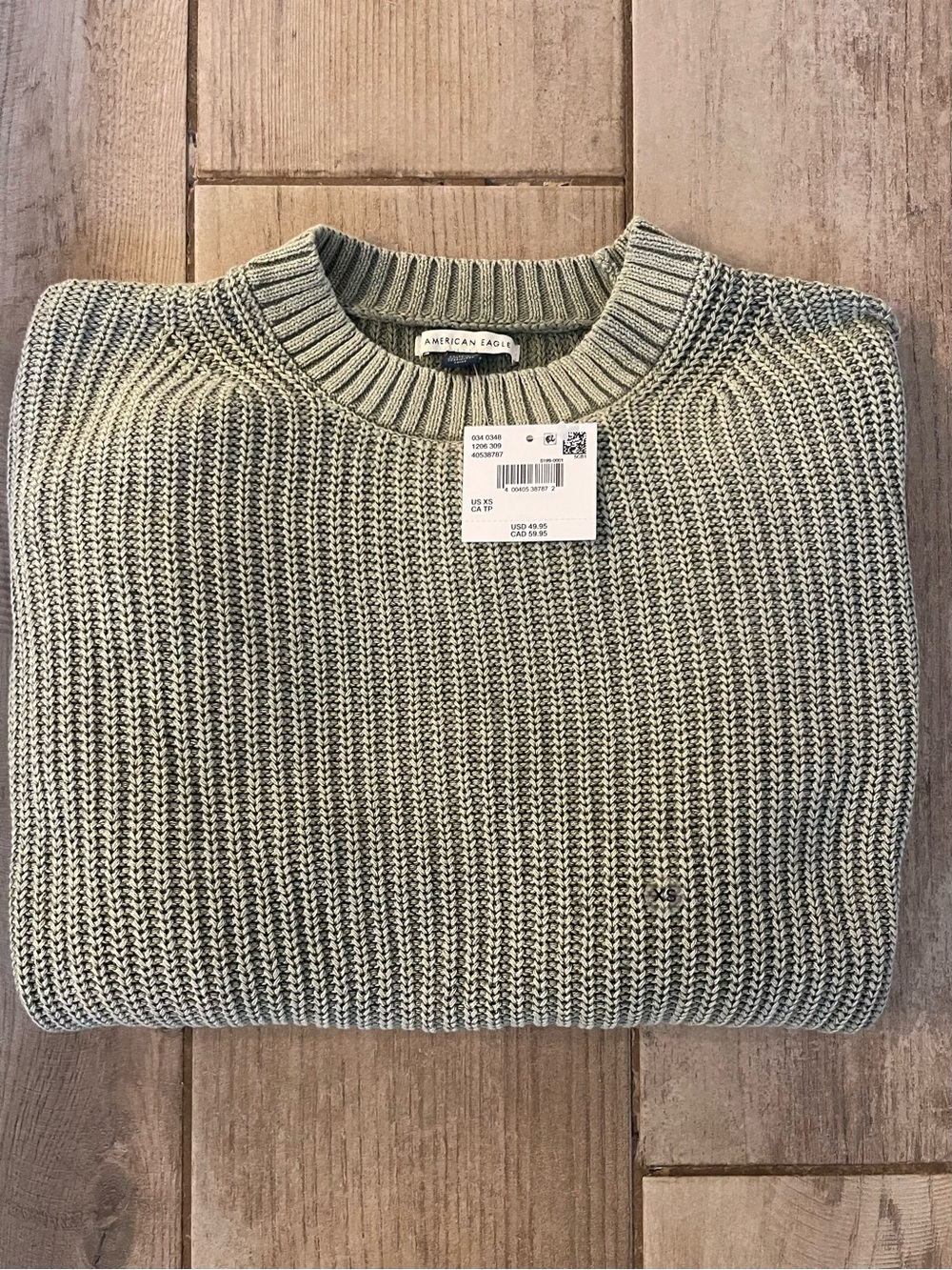 American Eagle cotton crewneck sweater